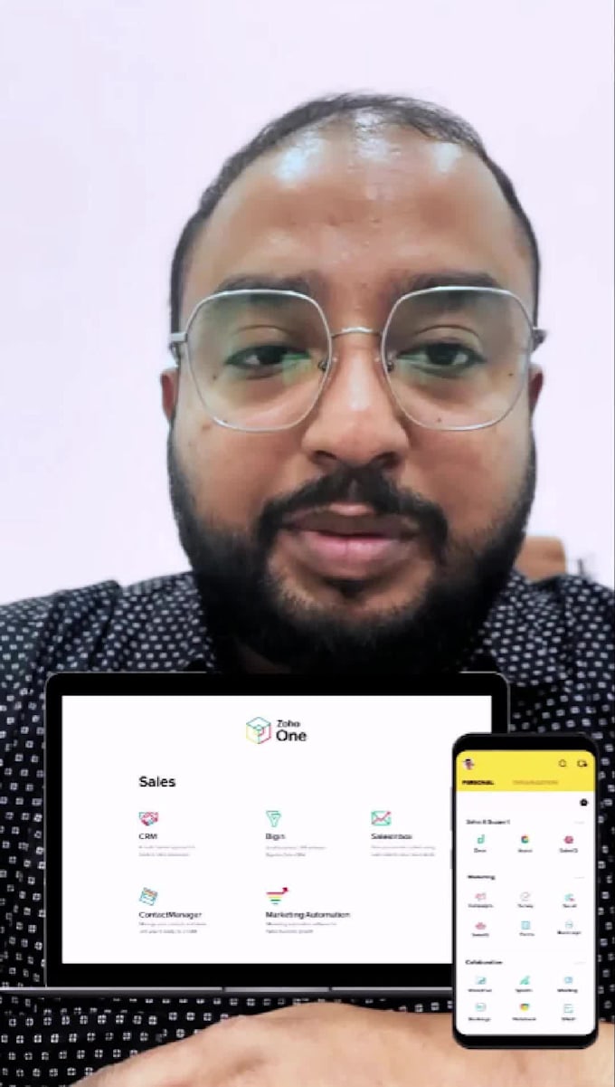 do zoho crm, zoho one, zoho books, zoho campaign, zoho flow, site, form and mail
