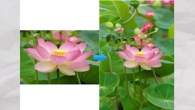 uncrop and expand your photos with ai image enlargement