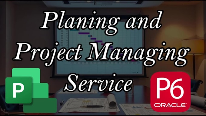 plan and manage projects using primavera p6 or ms project professionally