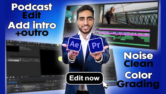 edit your podcast video
