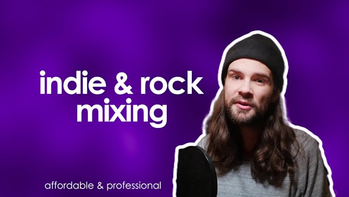 be an affordable mixing engineer for indie and rock music