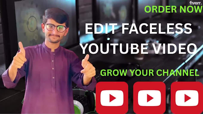 edit faceless youtube videos