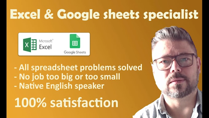 solve excel or google sheets challenges excellently