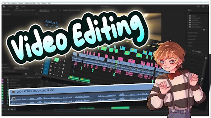 edit engaging youtube, tik tok, instagram videos