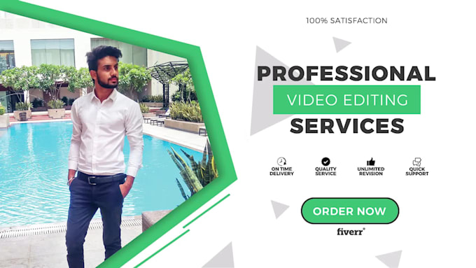 do expert video editing for youtube, social media, and ads