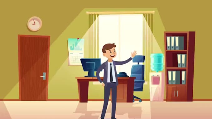create animated 2d explainer video in 24 hours