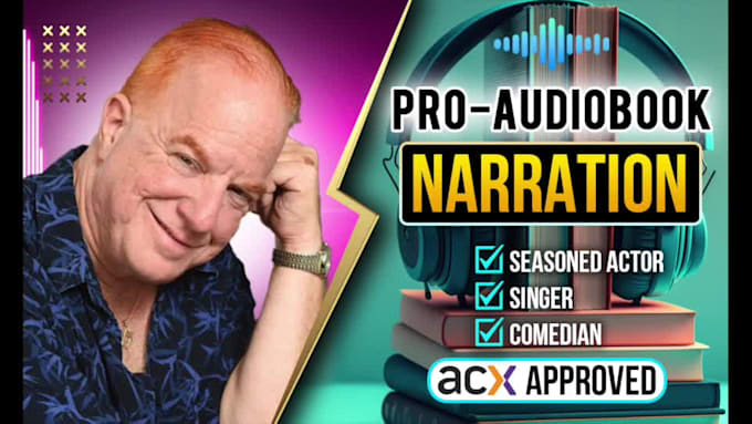 be your professional audiobook narrator to acx standards