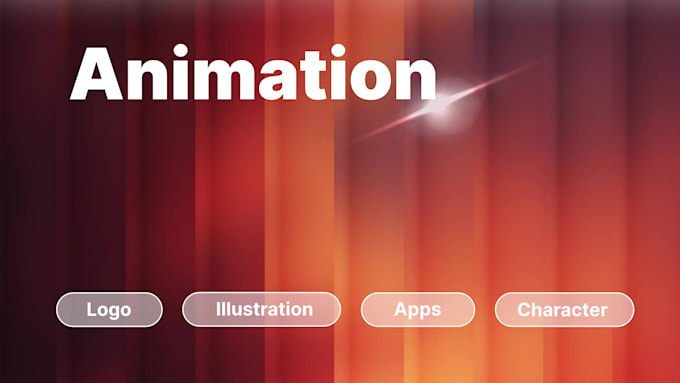 create 2d animation illustration, icon, infographic