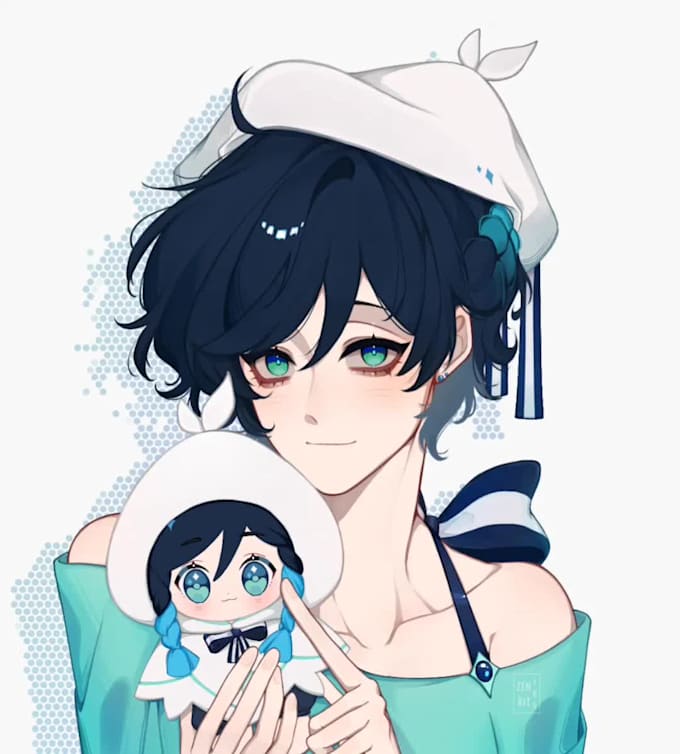 draw 2d illustrations in my style