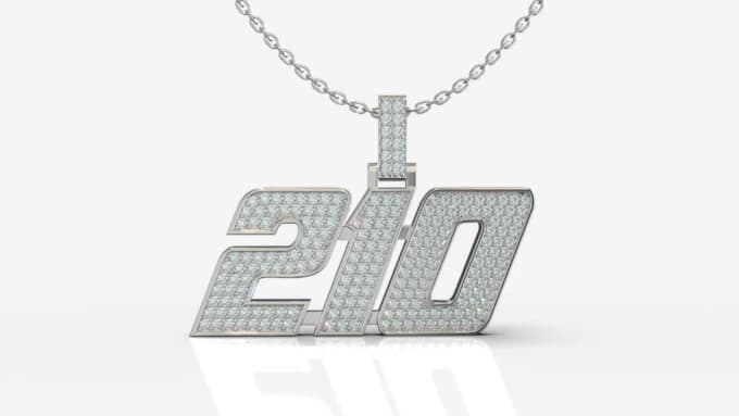 3d design and render your hiphop jewelry