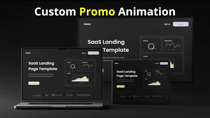 create screencast web app explainer promo video animation 4hr