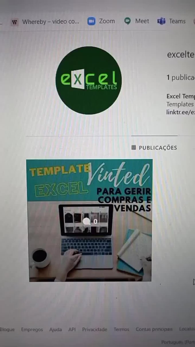 Fournir un modèle excel pour l
