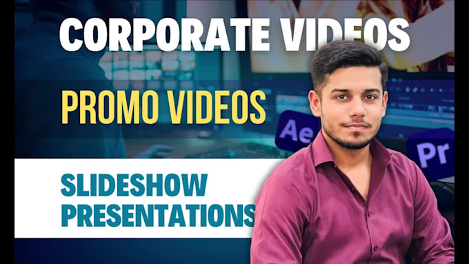 create innovative corporate business promo video and slideshow presentations