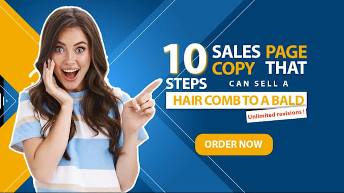 Do sales page copywriting for sales page, landing page copy by ...