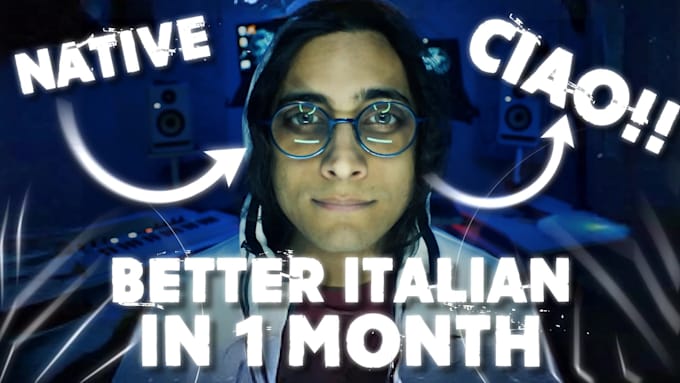 teach you native italian conversation, pronunciation