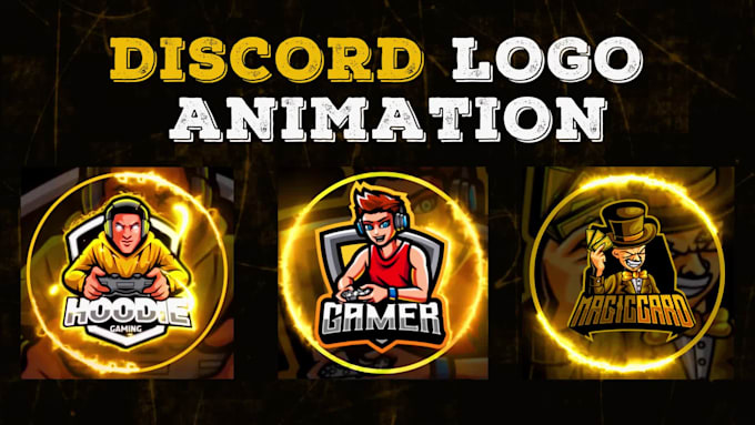 make discord logo animation animated discord server banner and youtube intro