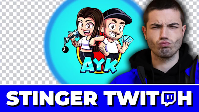 make a stinger transition for twitch