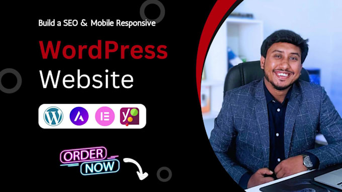build your wordpress website, redesign wordpress website, and optimize for SEO