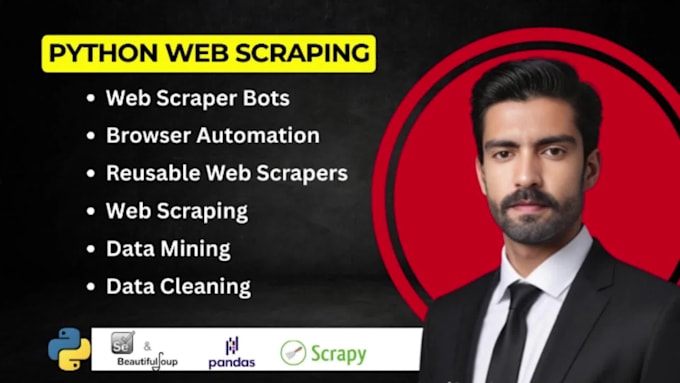 create your web scraper for python web scraping and automated data extraction