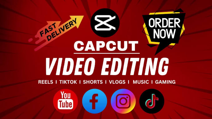 do capcut video editing for instagram reels, tiktok videos, youtube shorts