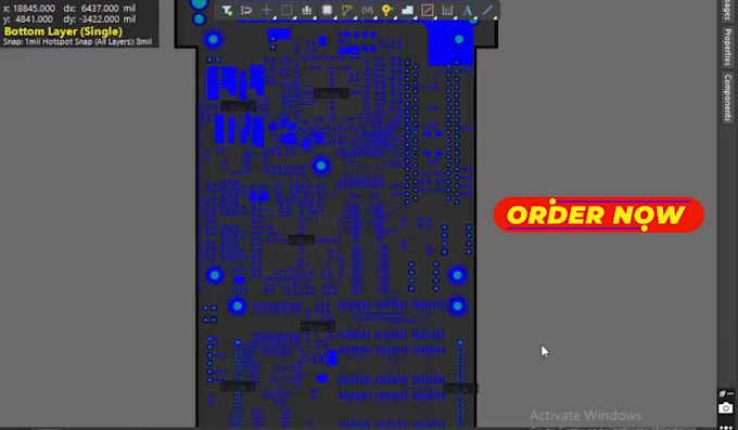 do schematic and pcb layout using altium, kicad and easyeda