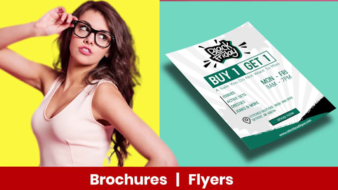 design an eye catching flyer or brochure