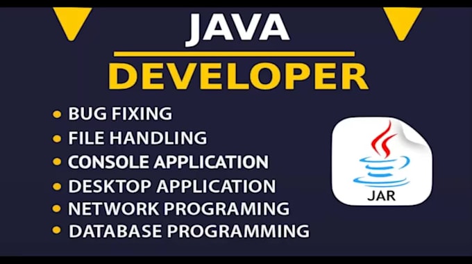 build or fix java desktop applications using javafx or swing