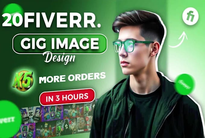 Design 20 fiverr gig image thumbnails by Fofastore | Fiverr