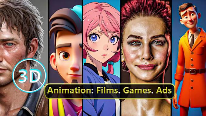 do 3d character animation and rigging