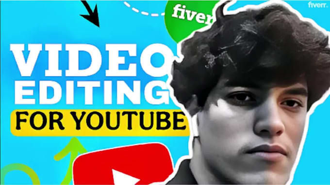 do professional fast video editing for youtube