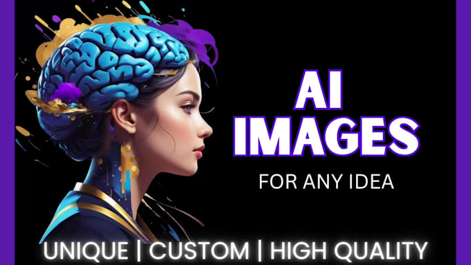 create unique ai generated custom images, characters, portraits, or fantasy art