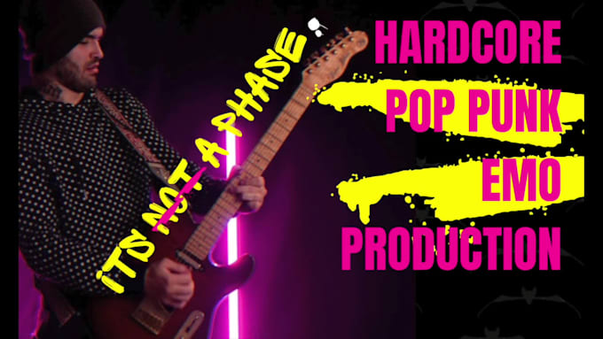 produce high energy pop punk, emo, hardcore instrumentals