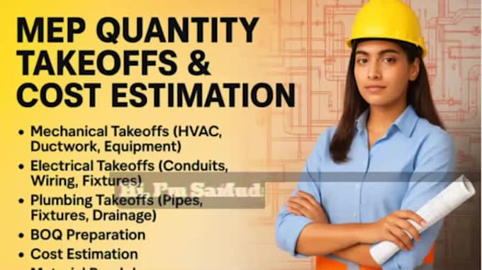 mep quantity takeoff and cost estimation
