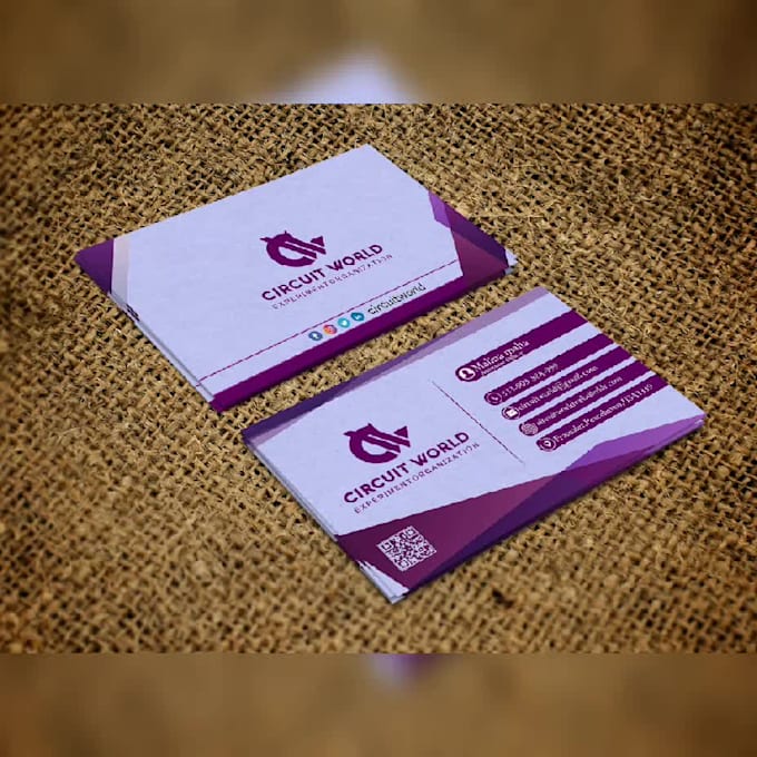 design print ready business card