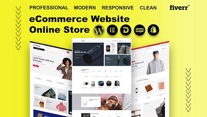build or clone wordpress ecommerce website using woocommerce