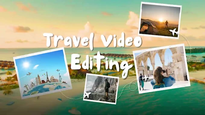 do professional travel vlog video editing
