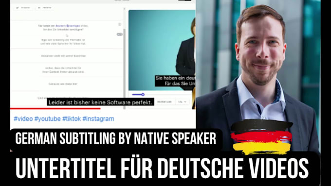 do german video subtitles native speaker