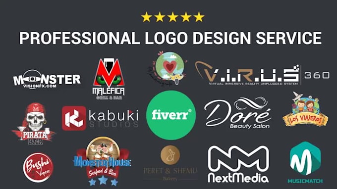 design a modern business logo fast