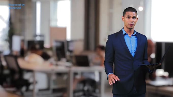 make an ai spokesperson video with a talking avatar