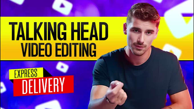 edit talking head videos in iman gadzhi style or podcast videos