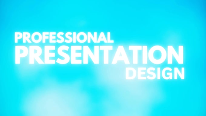 design a superior professional powerpoint presentation or pitch deck