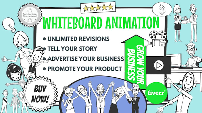 create an awesome whiteboard animated video