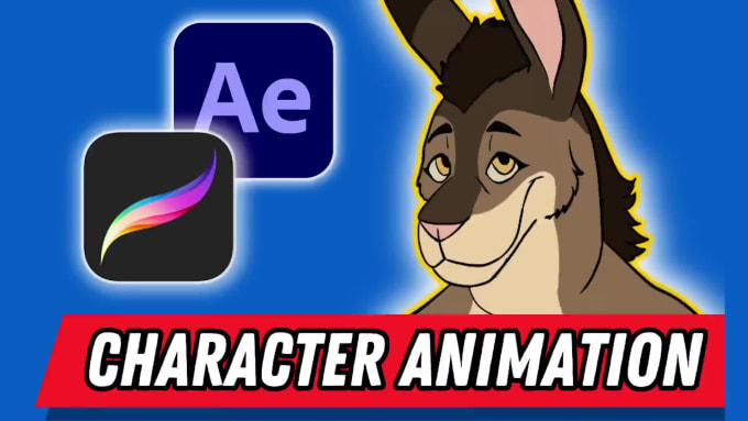 Loop or animate 2d characters for motion graphics or videos by ...