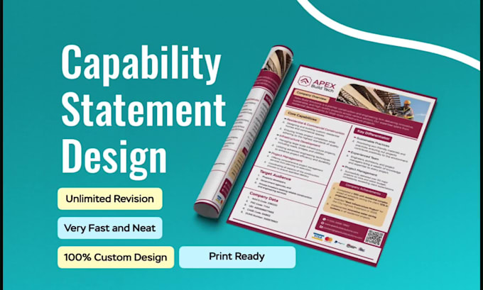design perfect federal government capability statements in 10 hours