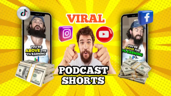 edit your podcast into short form video clips