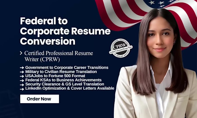 rewrite your federal resume for corporate jobs