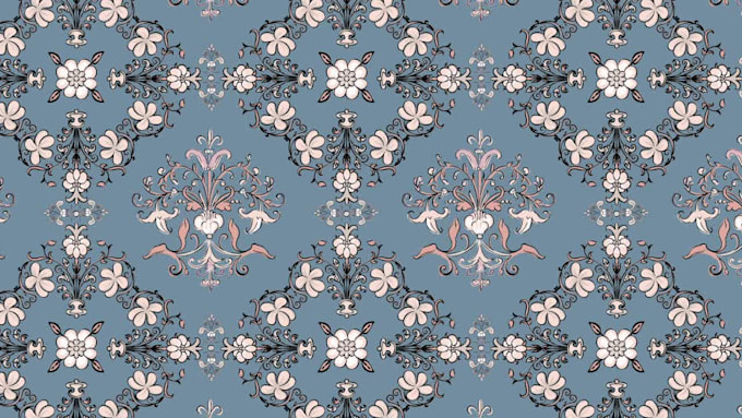 provide the best repeat pattern design, textile print