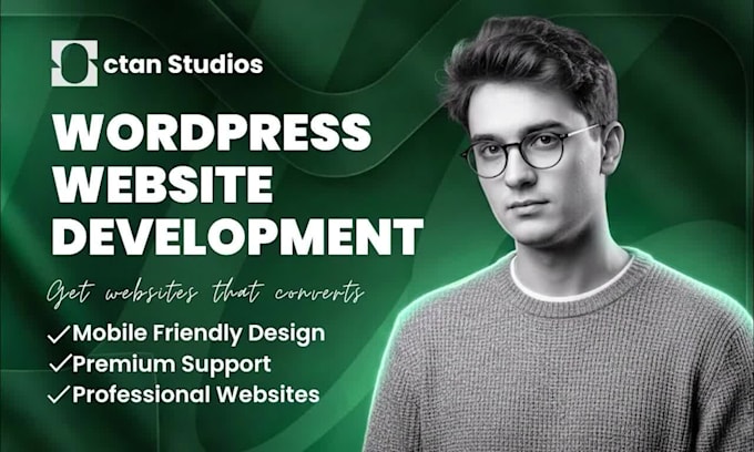 do a modern business wordpress website design, redesign, development