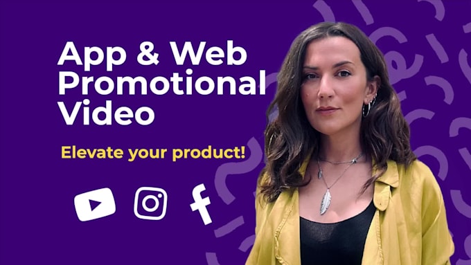 create professional app and website promo explainer video