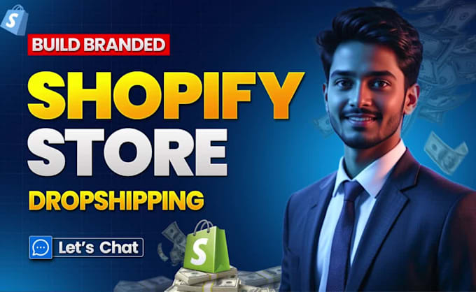 build ecommerce website shopify for shopify dropshipping or build shopify store